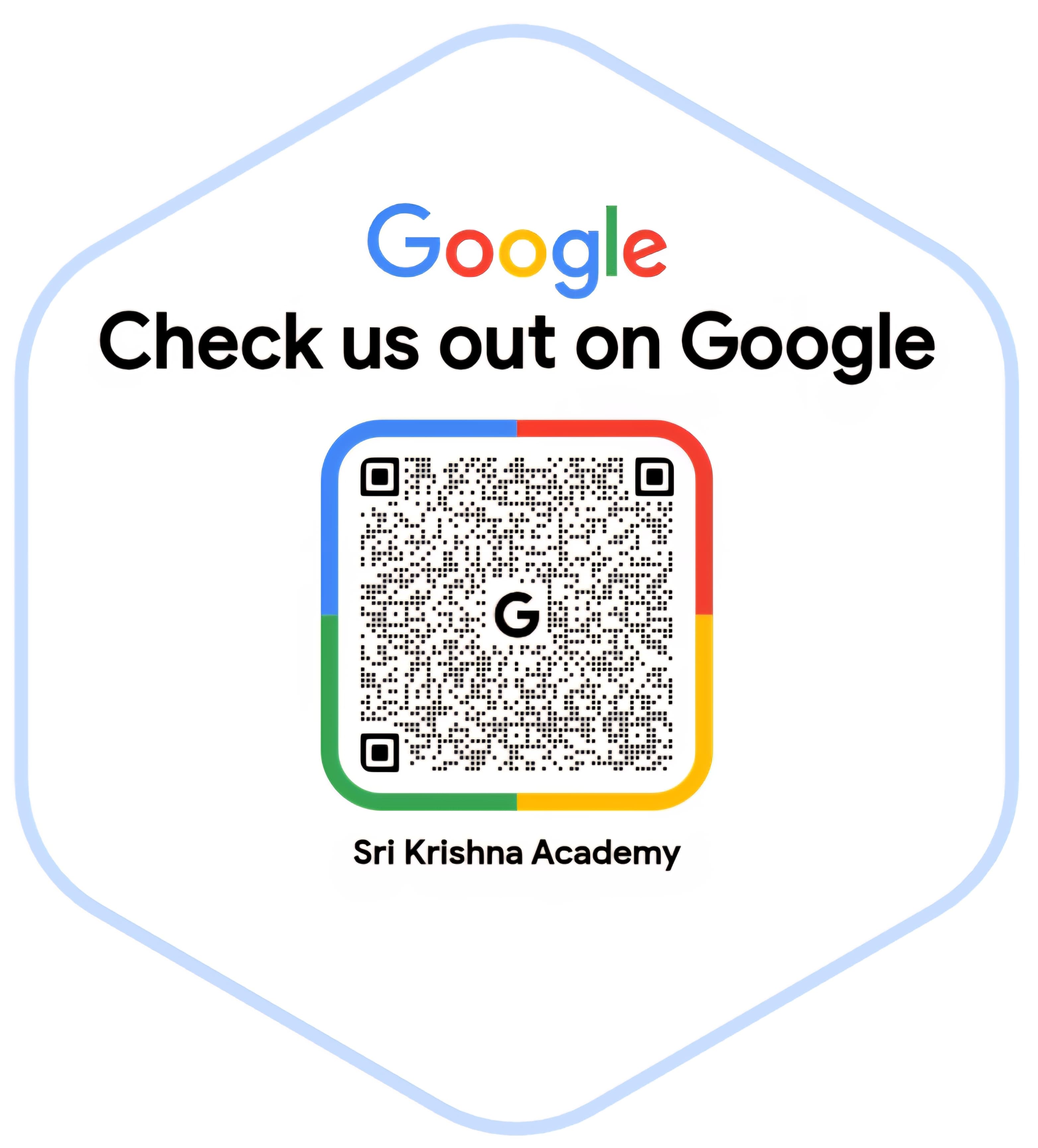 Check Us Out on Google QR Code